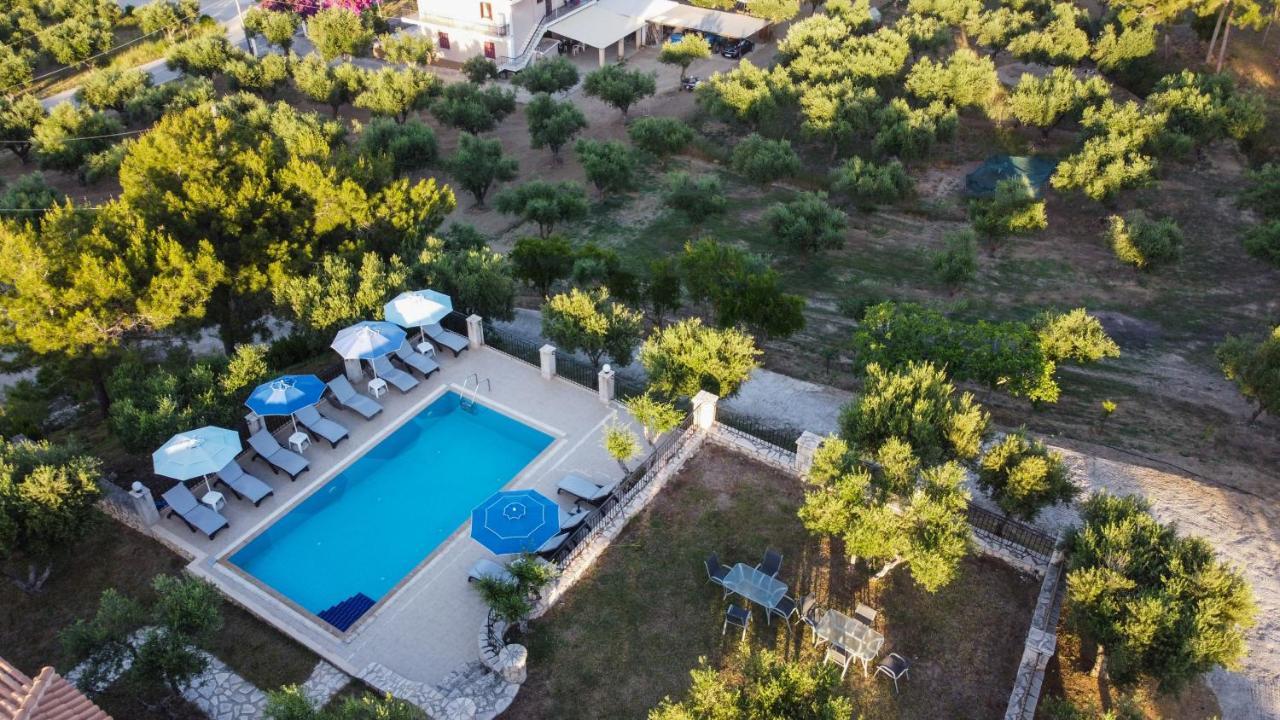 Aeolos Zante Villas With Heated Pool Vasilikí Exteriör bild